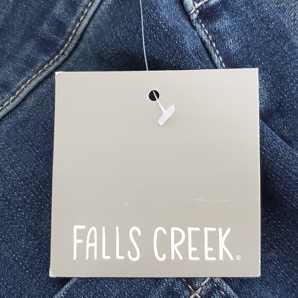 Falls Creek Women's Medium Dark Wash Stretchy Flare Jeans NEW NWT Size 22 - Picture 10 of 12